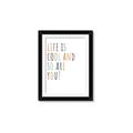 Picture of Life is Cool kids  _GroupedProduct_Rectangle_Portrait_Mini_ _GroupedProduct_Rectangle_Portrait_Framed_Matted_