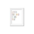 Picture of Life is Cool kids  _GroupedProduct_Rectangle_Portrait_Mini_ _GroupedProduct_Rectangle_Portrait_Framed_Matted_