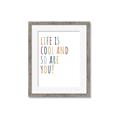 Picture of Life is Cool kids  _GroupedProduct_Rectangle_Portrait_Mini_ _GroupedProduct_Rectangle_Portrait_Framed_Matted_