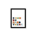 Picture of Hard think Kids _GroupedProduct_Rectangle_Portrait_Mini_ _GroupedProduct_Rectangle_Portrait_Framed_Matted_