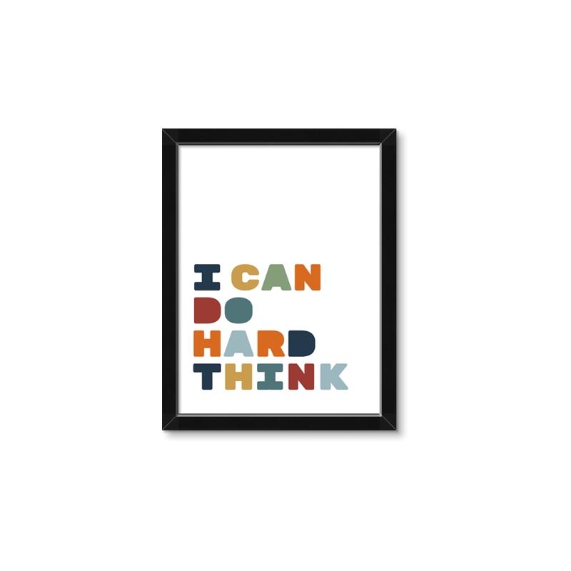 Picture of Hard think Kids _GroupedProduct_Rectangle_Portrait_Mini_ _GroupedProduct_Rectangle_Portrait_Framed_Matted_