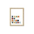 Picture of Hard think Kids _GroupedProduct_Rectangle_Portrait_Mini_ _GroupedProduct_Rectangle_Portrait_Framed_Matted_