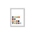 Picture of Hard think Kids _GroupedProduct_Rectangle_Portrait_Mini_ _GroupedProduct_Rectangle_Portrait_Framed_Matted_