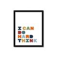 Picture of Hard think Kids _GroupedProduct_Rectangle_Portrait_Mini_ _GroupedProduct_Rectangle_Portrait_Framed_Matted_