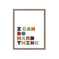 Picture of Hard think Kids _GroupedProduct_Rectangle_Portrait_Mini_ _GroupedProduct_Rectangle_Portrait_Framed_Matted_
