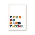 Picture of Hard think Kids _GroupedProduct_Rectangle_Portrait_Mini_ _GroupedProduct_Rectangle_Portrait_Framed_Matted_