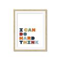 Picture of Hard think Kids _GroupedProduct_Rectangle_Portrait_Mini_ _GroupedProduct_Rectangle_Portrait_Framed_Matted_