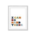 Picture of Hard think Kids _GroupedProduct_Rectangle_Portrait_Mini_ _GroupedProduct_Rectangle_Portrait_Framed_Matted_