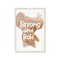 Picture of strong and bold _GroupedProduct_Rectangle_Portrait_Mini_ _GroupedProduct_Rectangle_Portrait_Framed_Matted_