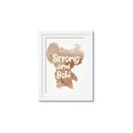 Picture of strong and bold _GroupedProduct_Rectangle_Portrait_Mini_ _GroupedProduct_Rectangle_Portrait_Framed_Matted_