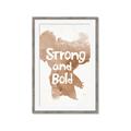 Picture of strong and bold _GroupedProduct_Rectangle_Portrait_Mini_ _GroupedProduct_Rectangle_Portrait_Framed_Matted_