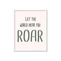 Picture of Let the world hear you _GroupedProduct_Rectangle_Portrait_Mini_ _GroupedProduct_Rectangle_Portrait_Framed_Matted_