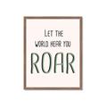 Picture of Let the world hear you _GroupedProduct_Rectangle_Portrait_Mini_ _GroupedProduct_Rectangle_Portrait_Framed_Matted_
