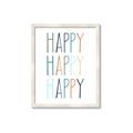 Picture of Happy _GroupedProduct_Rectangle_Portrait_Mini_ _GroupedProduct_Rectangle_Portrait_Framed_Matted_