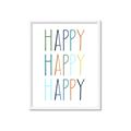 Picture of Happy _GroupedProduct_Rectangle_Portrait_Mini_ _GroupedProduct_Rectangle_Portrait_Framed_Matted_
