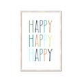Picture of Happy _GroupedProduct_Rectangle_Portrait_Mini_ _GroupedProduct_Rectangle_Portrait_Framed_Matted_