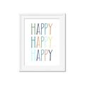 Picture of Happy _GroupedProduct_Rectangle_Portrait_Mini_ _GroupedProduct_Rectangle_Portrait_Framed_Matted_