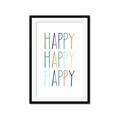 Picture of Happy _GroupedProduct_Rectangle_Portrait_Mini_ _GroupedProduct_Rectangle_Portrait_Framed_Matted_