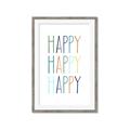 Picture of Happy _GroupedProduct_Rectangle_Portrait_Mini_ _GroupedProduct_Rectangle_Portrait_Framed_Matted_