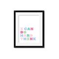 Picture of Think _GroupedProduct_Rectangle_Portrait_Mini_ _GroupedProduct_Rectangle_Portrait_Framed_Matted_