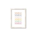 Picture of Smile _GroupedProduct_Rectangle_Portrait_Mini_ _GroupedProduct_Rectangle_Portrait_Framed_Matted_