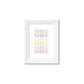 Picture of Smile _GroupedProduct_Rectangle_Portrait_Mini_ _GroupedProduct_Rectangle_Portrait_Framed_Matted_