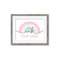 Picture of Wash your hands pastel  _GroupedProduct_Rectangle_Landscape_Mini_ _GroupedProduct_Rectangle_Landscape_Framed_Matted_