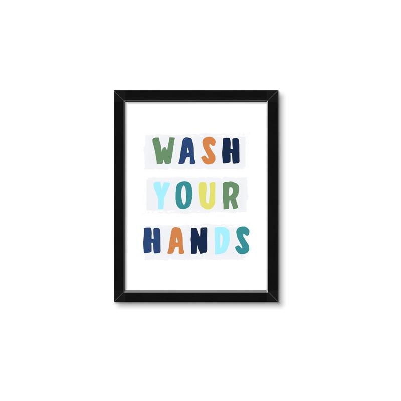 Picture of Brush your teeth multi Colour I _GroupedProduct_Rectangle_Portrait_Mini_ _GroupedProduct_Rectangle_Portrait_Framed_Matted_