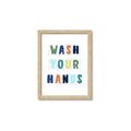 Picture of Brush your teeth multi Colour I _GroupedProduct_Rectangle_Portrait_Mini_ _GroupedProduct_Rectangle_Portrait_Framed_Matted_