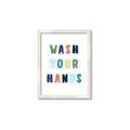 Picture of Brush your teeth multi Colour I _GroupedProduct_Rectangle_Portrait_Mini_ _GroupedProduct_Rectangle_Portrait_Framed_Matted_