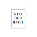 Picture of Brush your teeth multi Colour I _GroupedProduct_Rectangle_Portrait_Mini_ _GroupedProduct_Rectangle_Portrait_Framed_Matted_