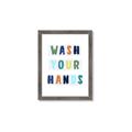 Picture of Brush your teeth multi Colour I _GroupedProduct_Rectangle_Portrait_Mini_ _GroupedProduct_Rectangle_Portrait_Framed_Matted_