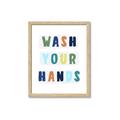 Picture of Brush your teeth multi Colour I _GroupedProduct_Rectangle_Portrait_Mini_ _GroupedProduct_Rectangle_Portrait_Framed_Matted_
