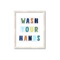 Picture of Brush your teeth multi Colour I _GroupedProduct_Rectangle_Portrait_Mini_ _GroupedProduct_Rectangle_Portrait_Framed_Matted_