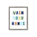 Picture of Brush your teeth multi Colour I _GroupedProduct_Rectangle_Portrait_Mini_ _GroupedProduct_Rectangle_Portrait_Framed_Matted_