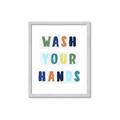Picture of Brush your teeth multi Colour I _GroupedProduct_Rectangle_Portrait_Mini_ _GroupedProduct_Rectangle_Portrait_Framed_Matted_
