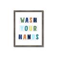 Picture of Brush your teeth multi Colour I _GroupedProduct_Rectangle_Portrait_Mini_ _GroupedProduct_Rectangle_Portrait_Framed_Matted_