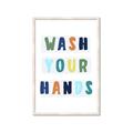 Picture of Brush your teeth multi Colour I _GroupedProduct_Rectangle_Portrait_Mini_ _GroupedProduct_Rectangle_Portrait_Framed_Matted_
