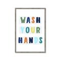 Picture of Brush your teeth multi Colour I _GroupedProduct_Rectangle_Portrait_Mini_ _GroupedProduct_Rectangle_Portrait_Framed_Matted_