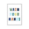 Picture of Brush your teeth multi Colour I _GroupedProduct_Rectangle_Portrait_Mini_ _GroupedProduct_Rectangle_Portrait_Framed_Matted_