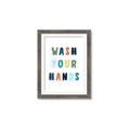 Picture of Brush your teeth multi Colour I _GroupedProduct_Rectangle_Portrait_Mini_ _GroupedProduct_Rectangle_Portrait_Framed_Matted_