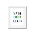 Picture of Brush your teeth multi Colour I _GroupedProduct_Rectangle_Portrait_Mini_ _GroupedProduct_Rectangle_Portrait_Framed_Matted_