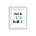 Picture of Brush your teeth multi Colour I _GroupedProduct_Rectangle_Portrait_Mini_ _GroupedProduct_Rectangle_Portrait_Framed_Matted_