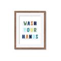 Picture of Brush your teeth multi Colour I _GroupedProduct_Rectangle_Portrait_Mini_ _GroupedProduct_Rectangle_Portrait_Framed_Matted_