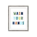 Picture of Brush your teeth multi Colour I _GroupedProduct_Rectangle_Portrait_Mini_ _GroupedProduct_Rectangle_Portrait_Framed_Matted_