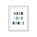 Picture of Brush your teeth multi Colour I _GroupedProduct_Rectangle_Portrait_Mini_ _GroupedProduct_Rectangle_Portrait_Framed_Matted_