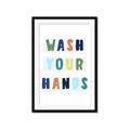 Picture of Brush your teeth multi Colour I _GroupedProduct_Rectangle_Portrait_Mini_ _GroupedProduct_Rectangle_Portrait_Framed_Matted_