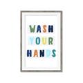 Picture of Brush your teeth multi Colour I _GroupedProduct_Rectangle_Portrait_Mini_ _GroupedProduct_Rectangle_Portrait_Framed_Matted_