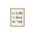 Picture of Be Kind Animals _GroupedProduct_Rectangle_Portrait_Mini_ _GroupedProduct_Rectangle_Portrait_Framed_Matted_