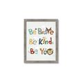 Picture of Be Kind Animals _GroupedProduct_Rectangle_Portrait_Mini_ _GroupedProduct_Rectangle_Portrait_Framed_Matted_